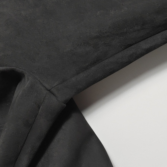 ANDREW MARC High Rise Faux Suede Ankle Pant Leggings Size Large - Picture 15 of 16